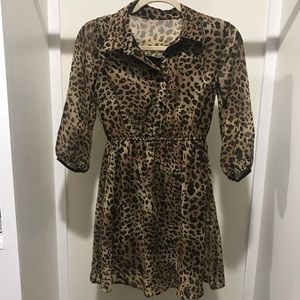 Leopard dress!
